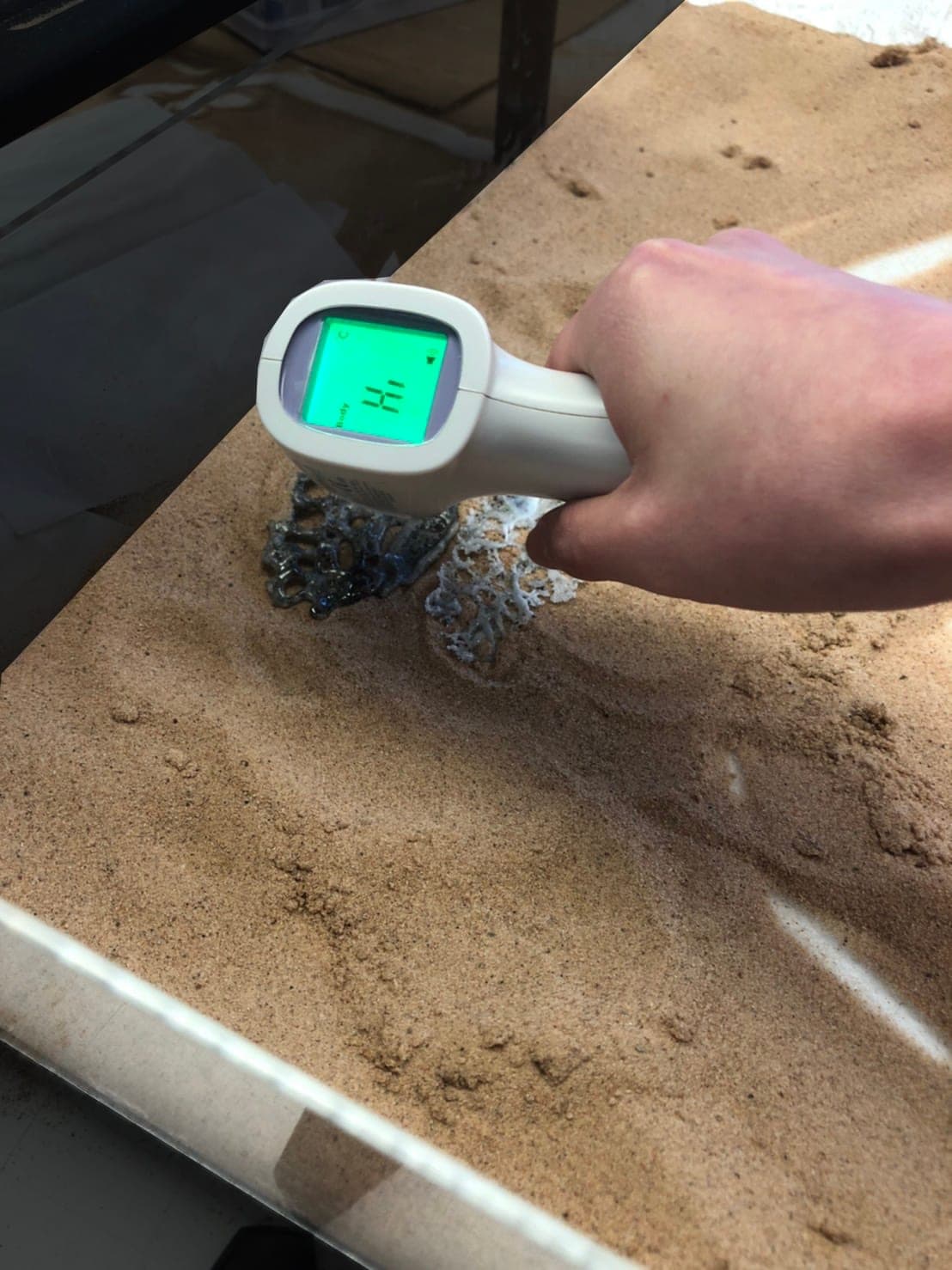 Sand — temperature