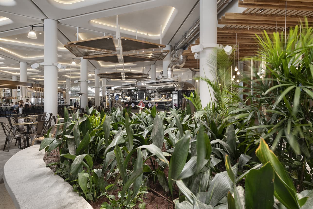 Azrieli DNA — interior view