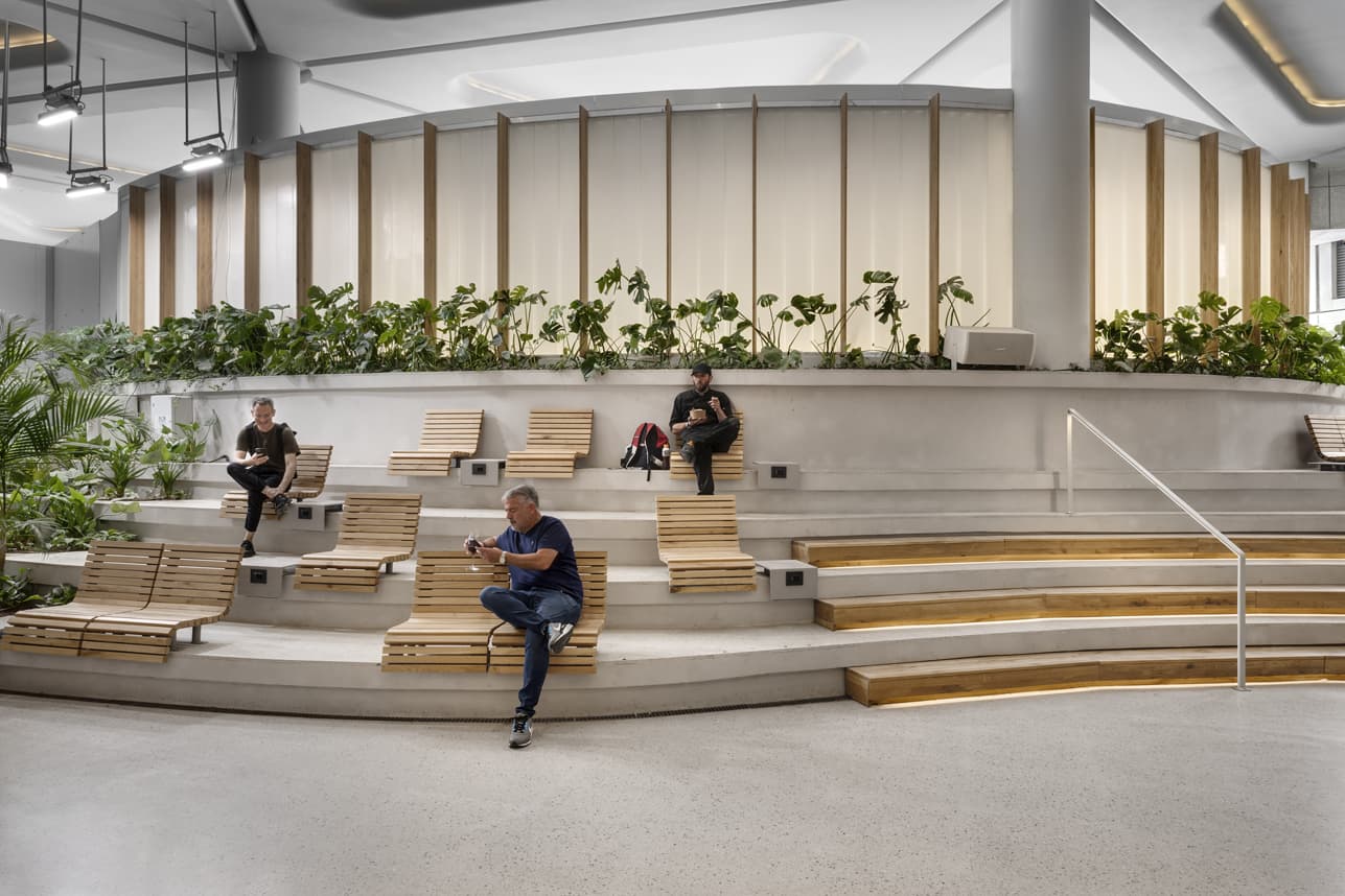 Azrieli DNA — interior view
