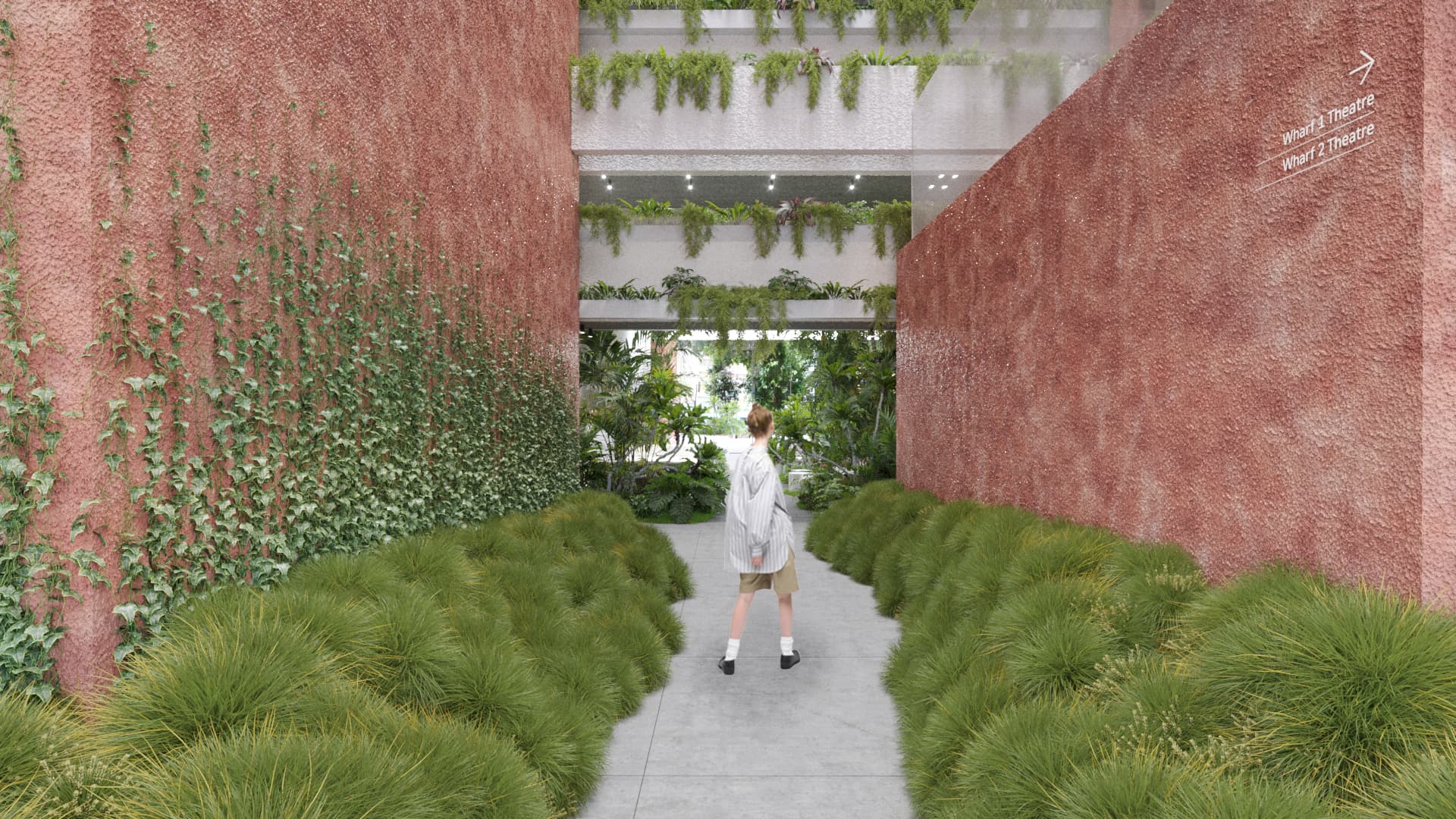 LYN Business Yard — detail rendering
