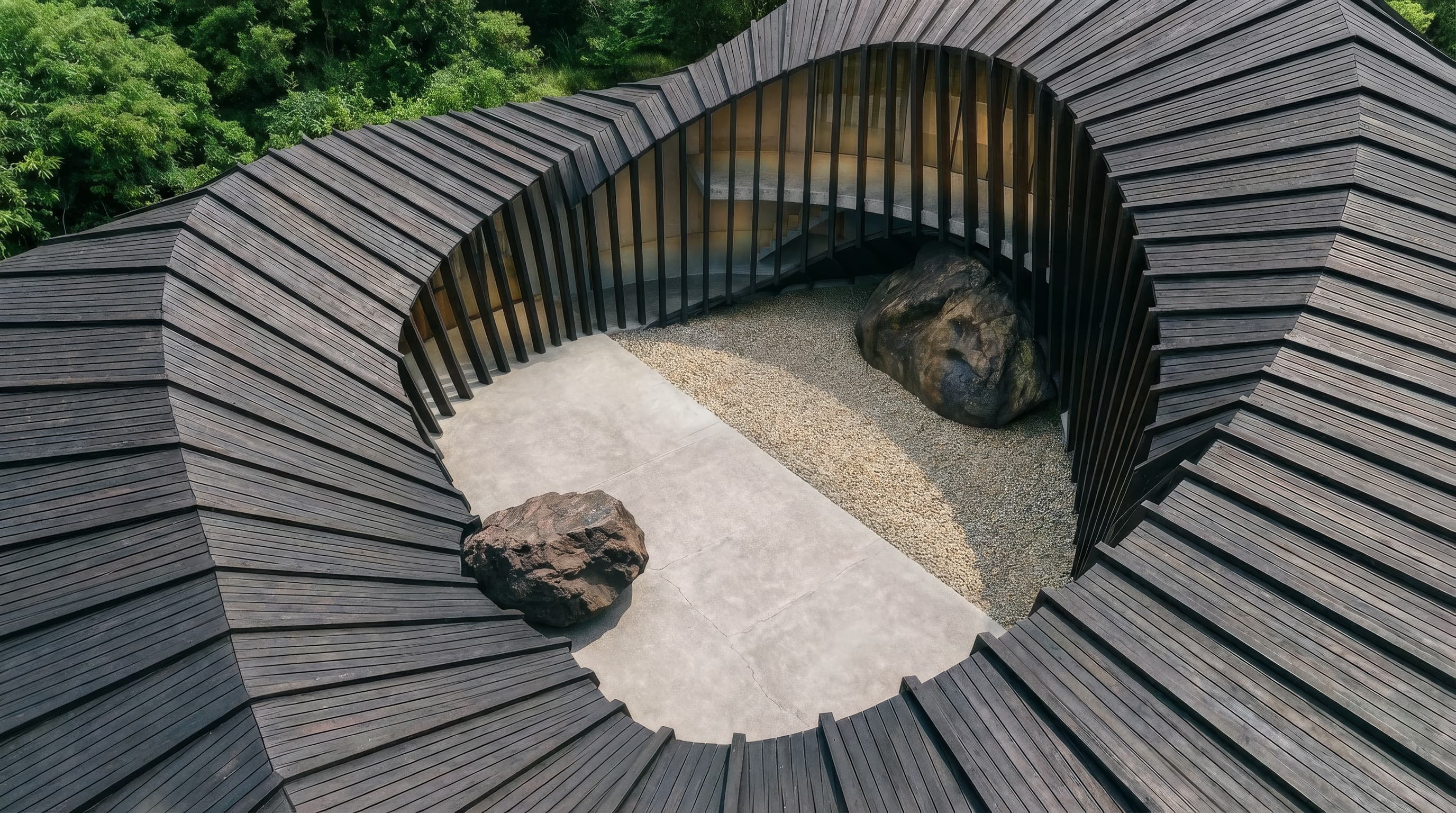 Loop House — exterior view