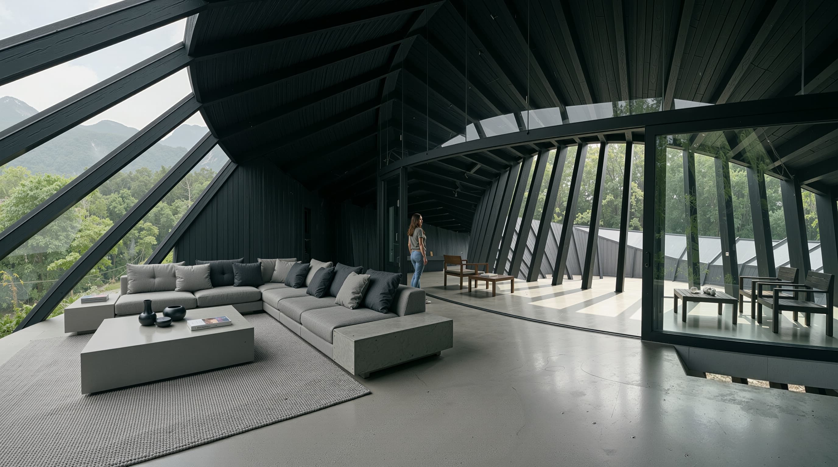 Loop House — inner courtyard