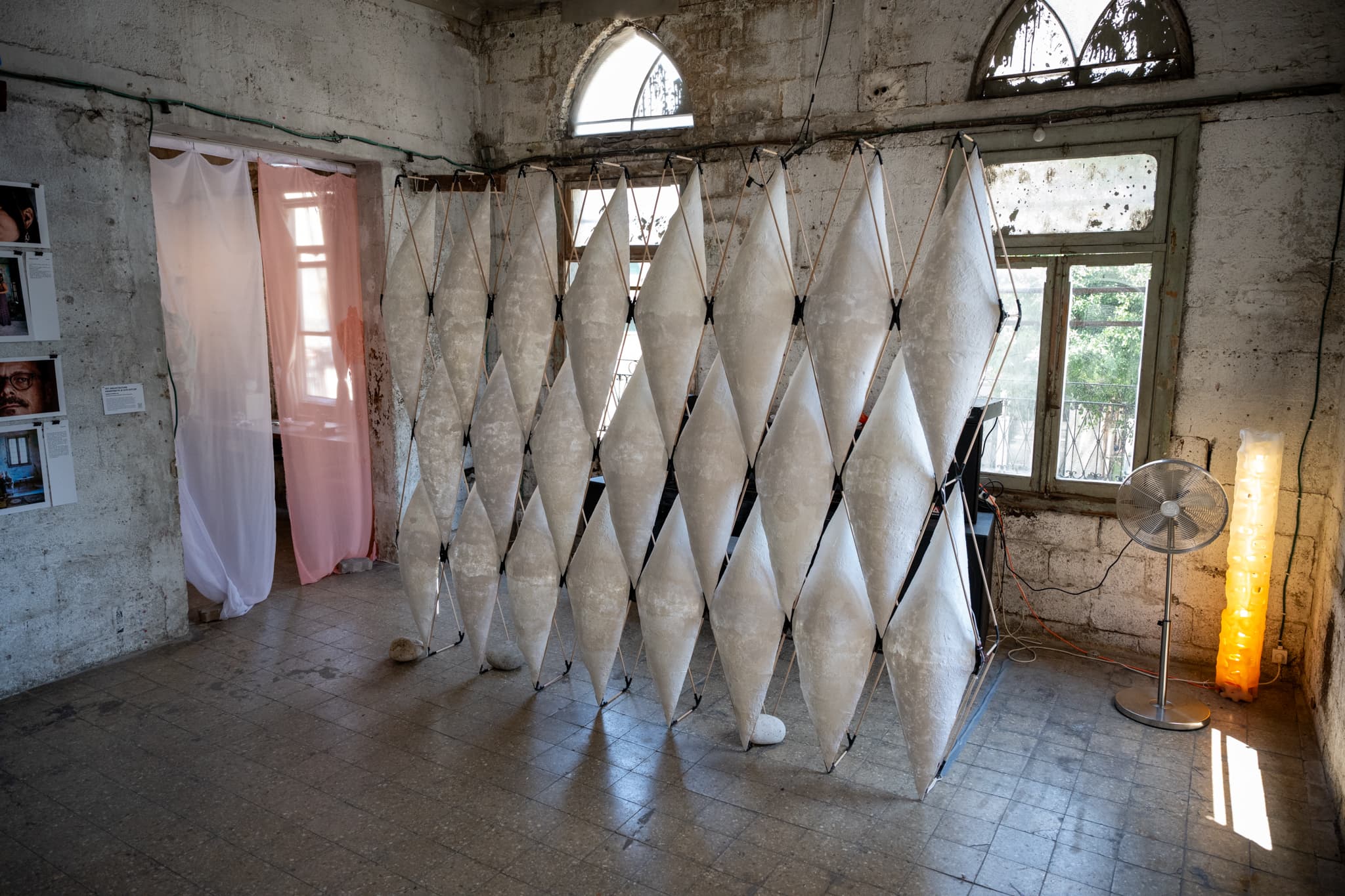 Washi 2.0 — wooden dowel structure