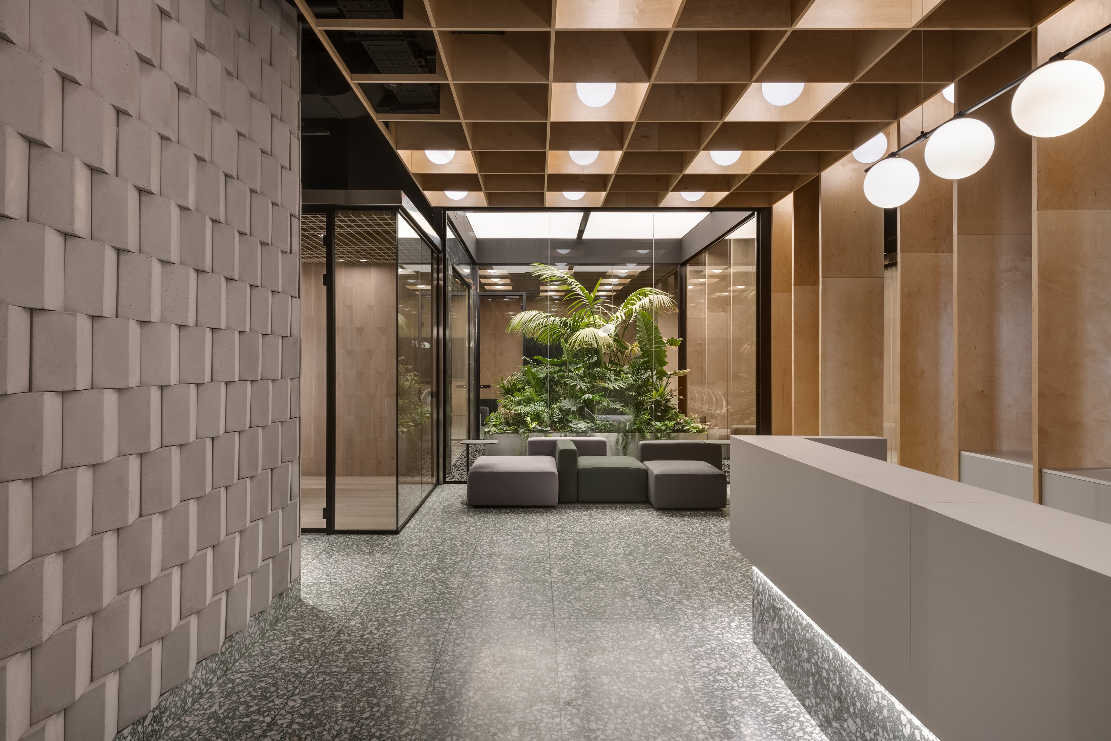 Tel Ad Office — concrete facade blocks