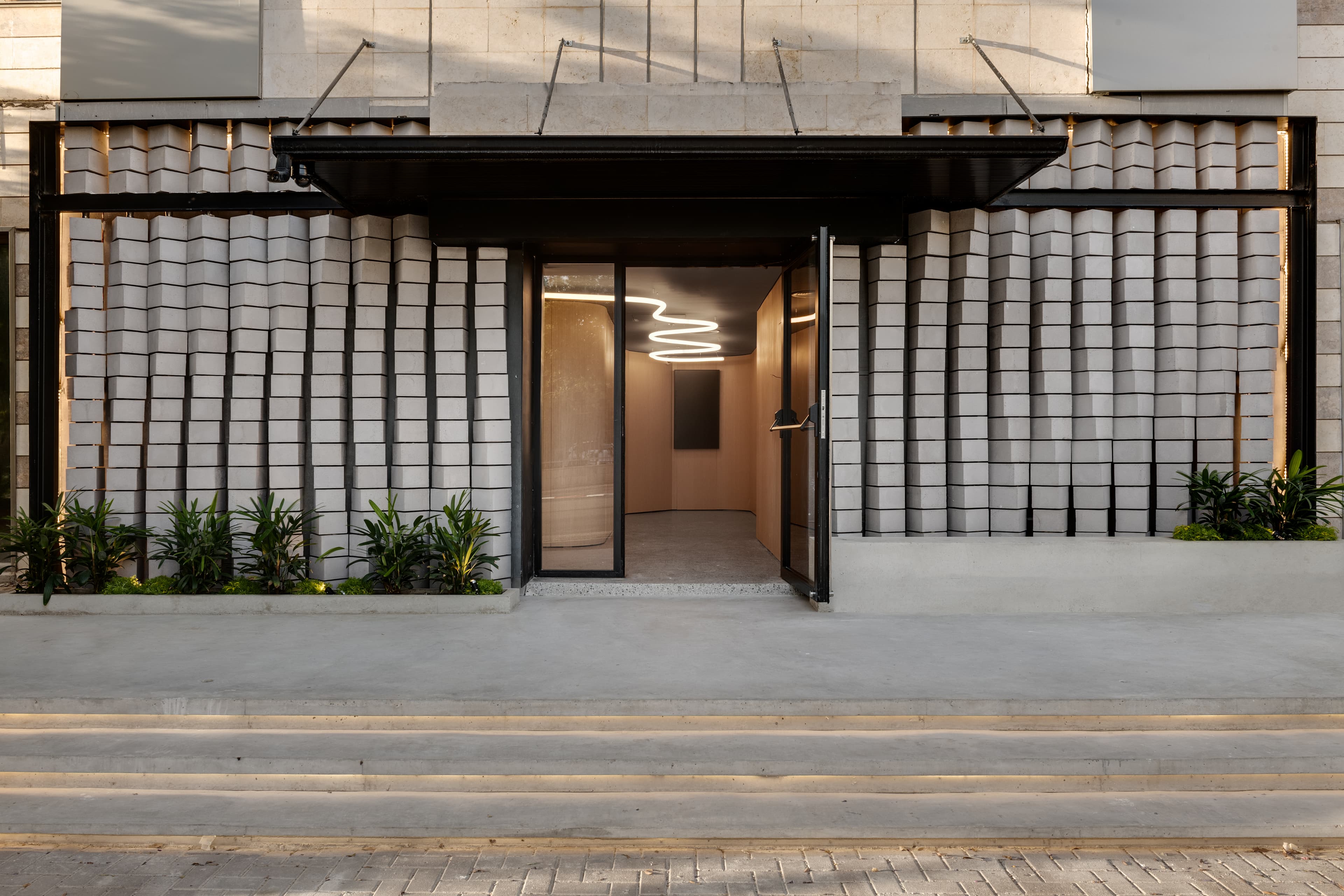 Tel Ad Facade — concrete block facade system