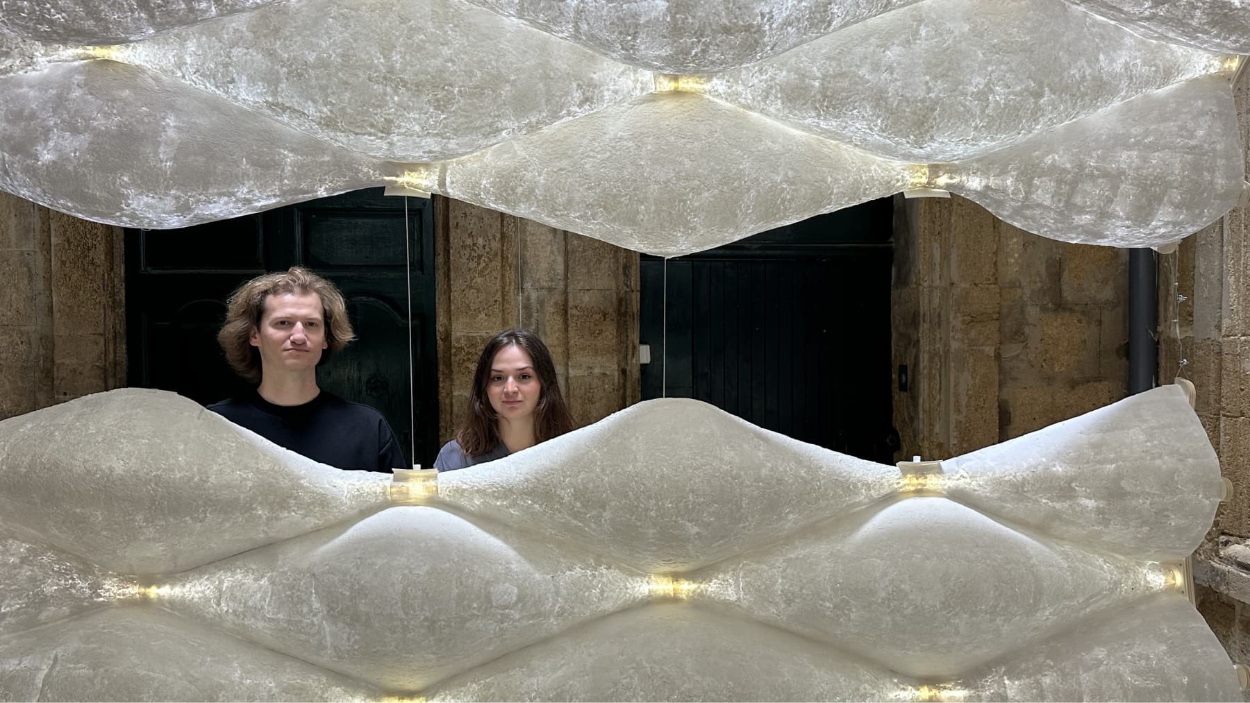 Washi Paper Pavilion — view