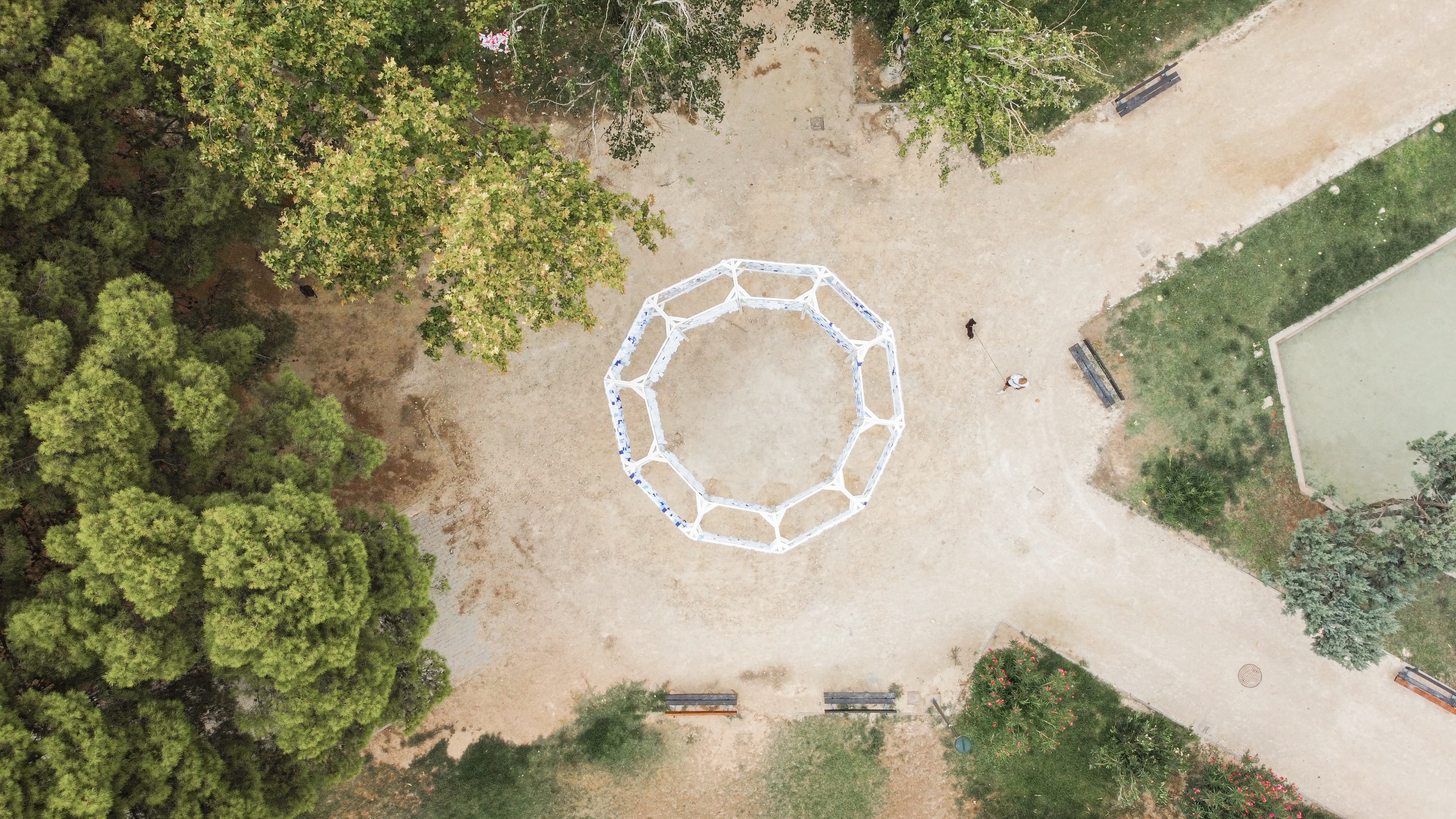 Air Rustle — fabric pavilion, Zaragoza 2022, YET Architecture