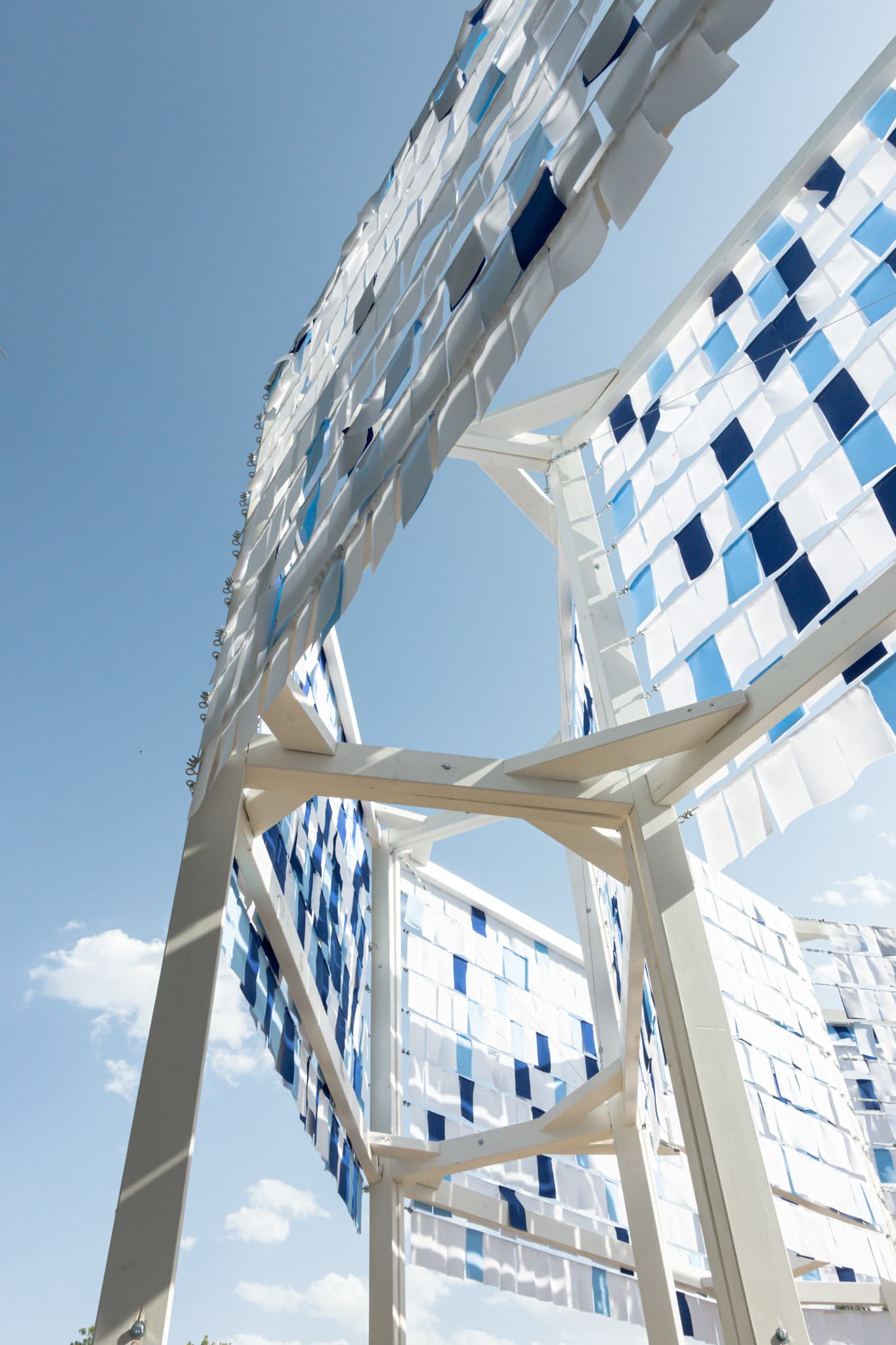 Air Rustle — pavilion skin movement