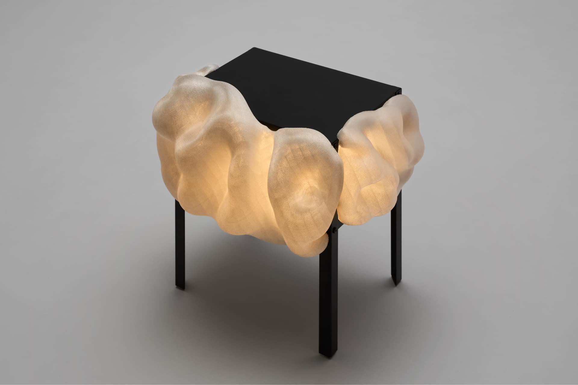 Parasite — 3D-printed furniture intervention, Dutch Design Week 2024
