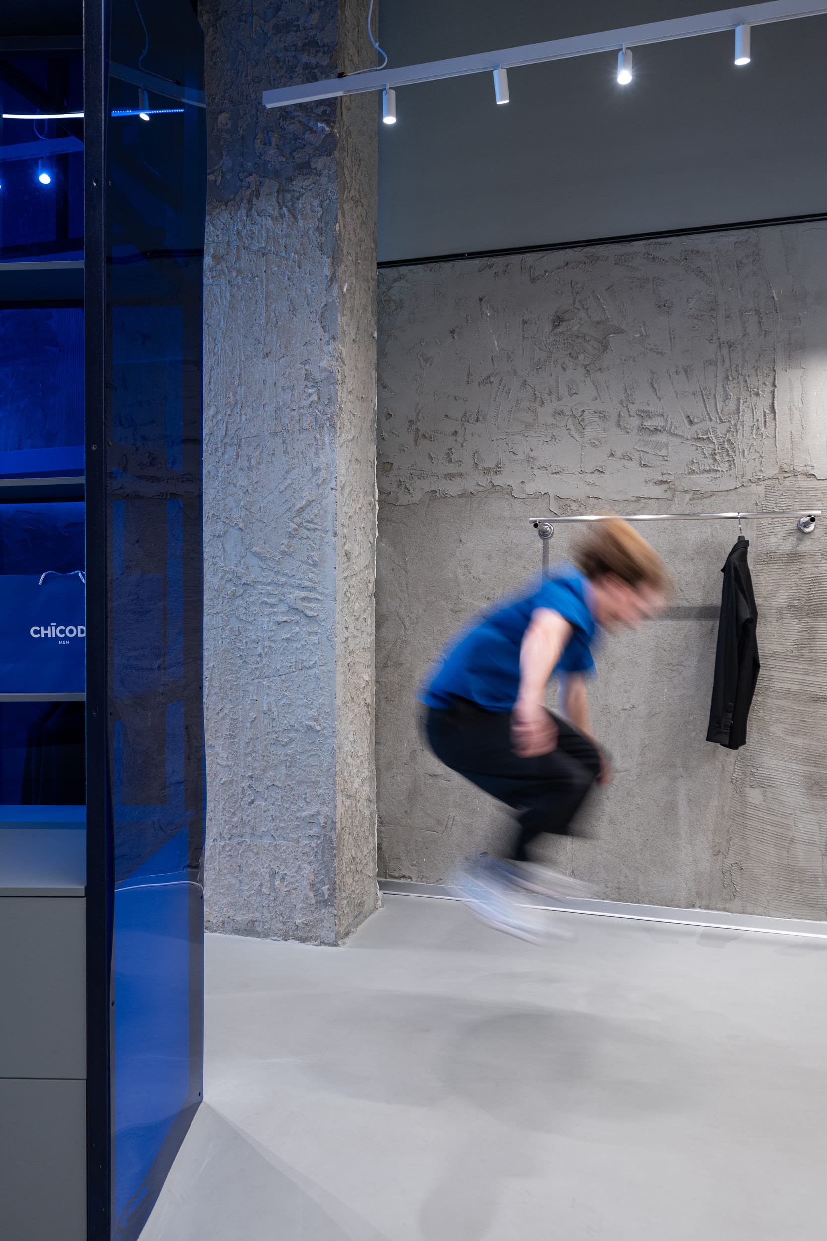 CHICODE Menswear Store — interior view