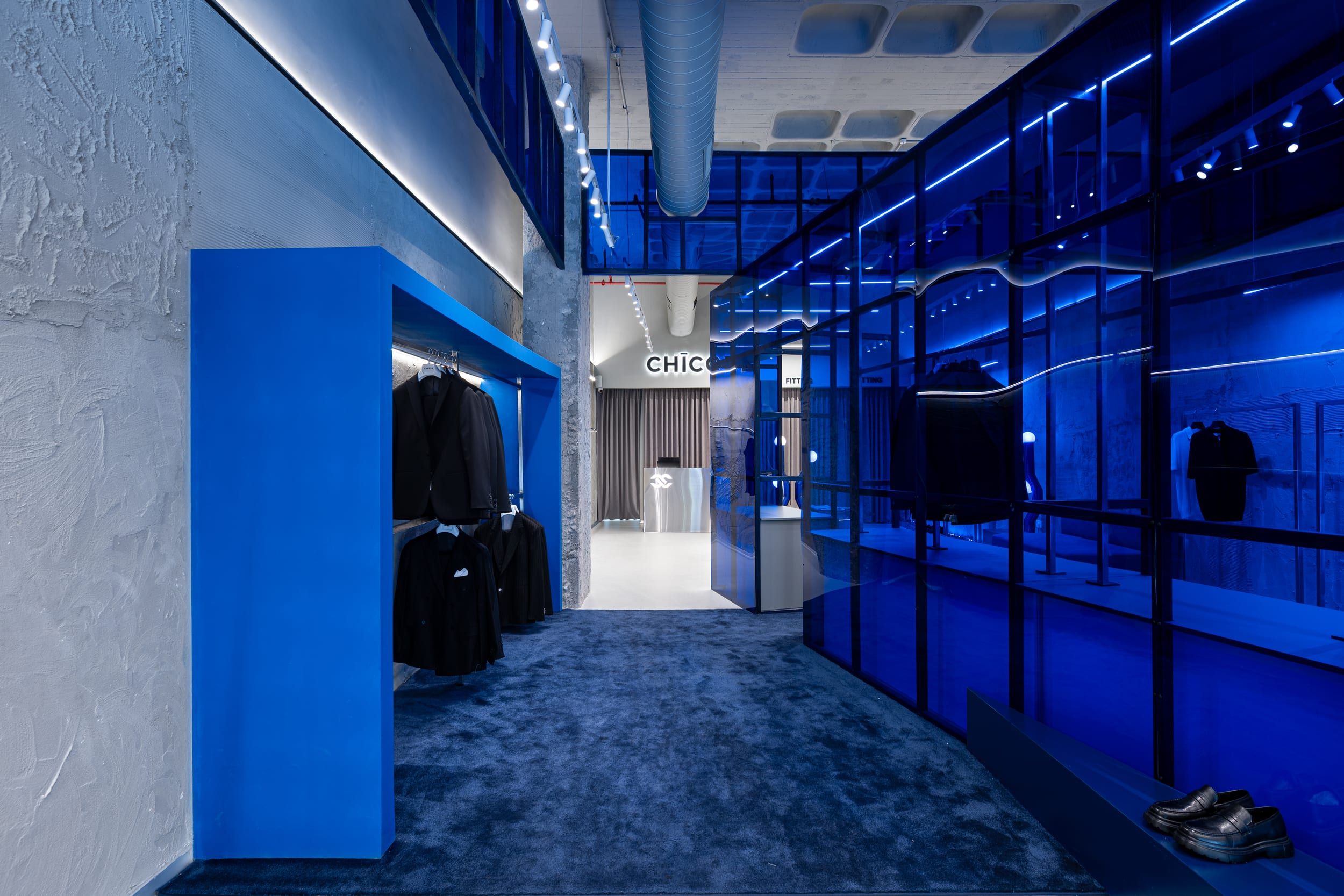 CHICODE Menswear Store — interior view