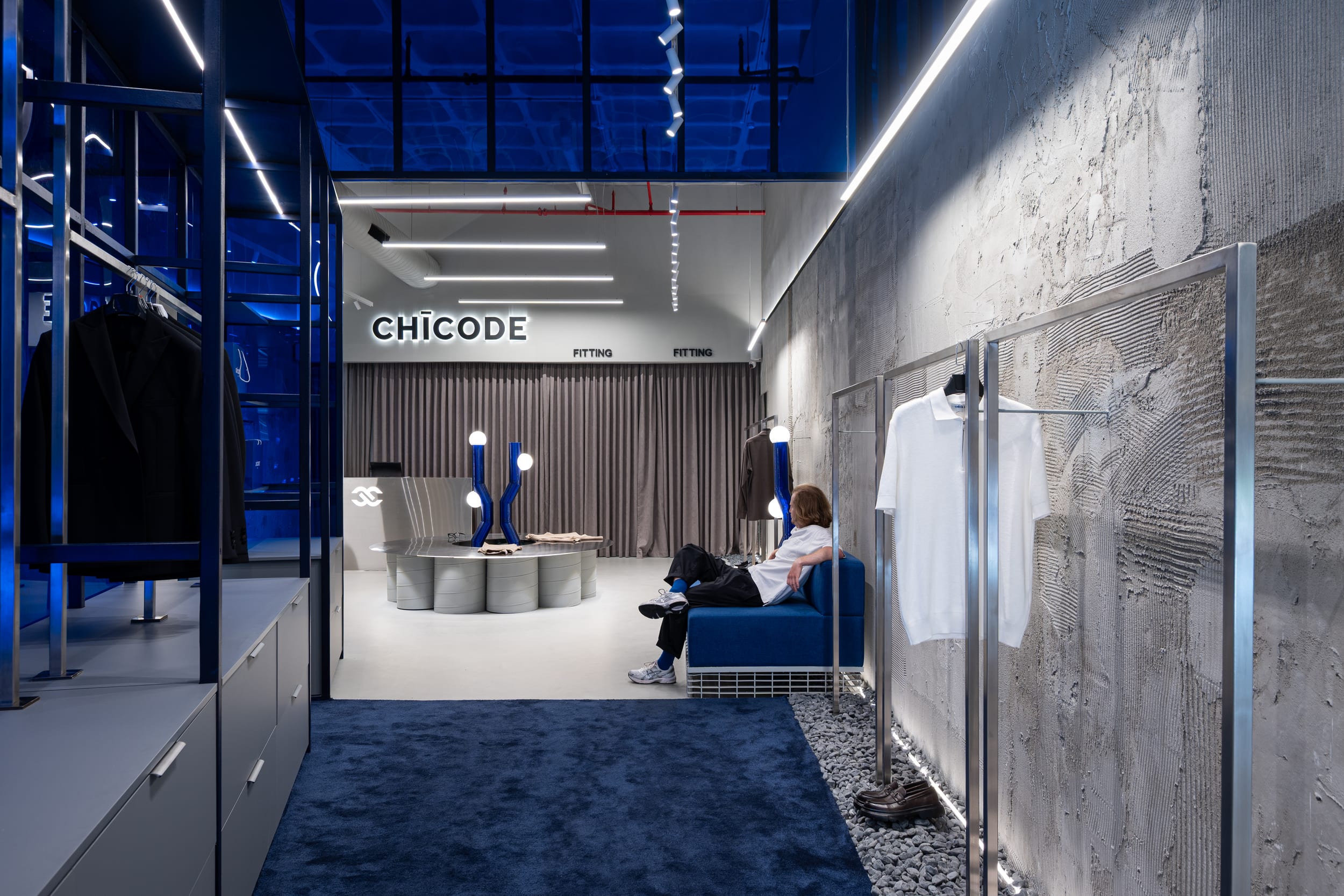 CHICODE Menswear Store — interior view
