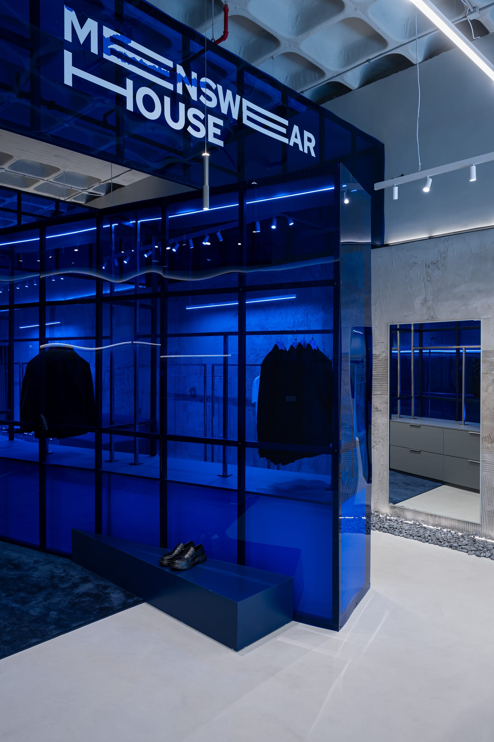 CHICODE Menswear Store — interior view