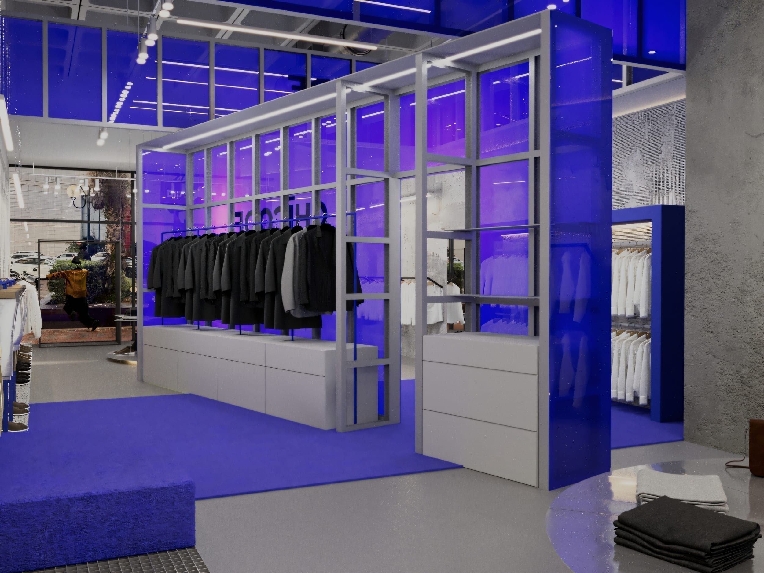 CHICODE Menswear Store — interior view