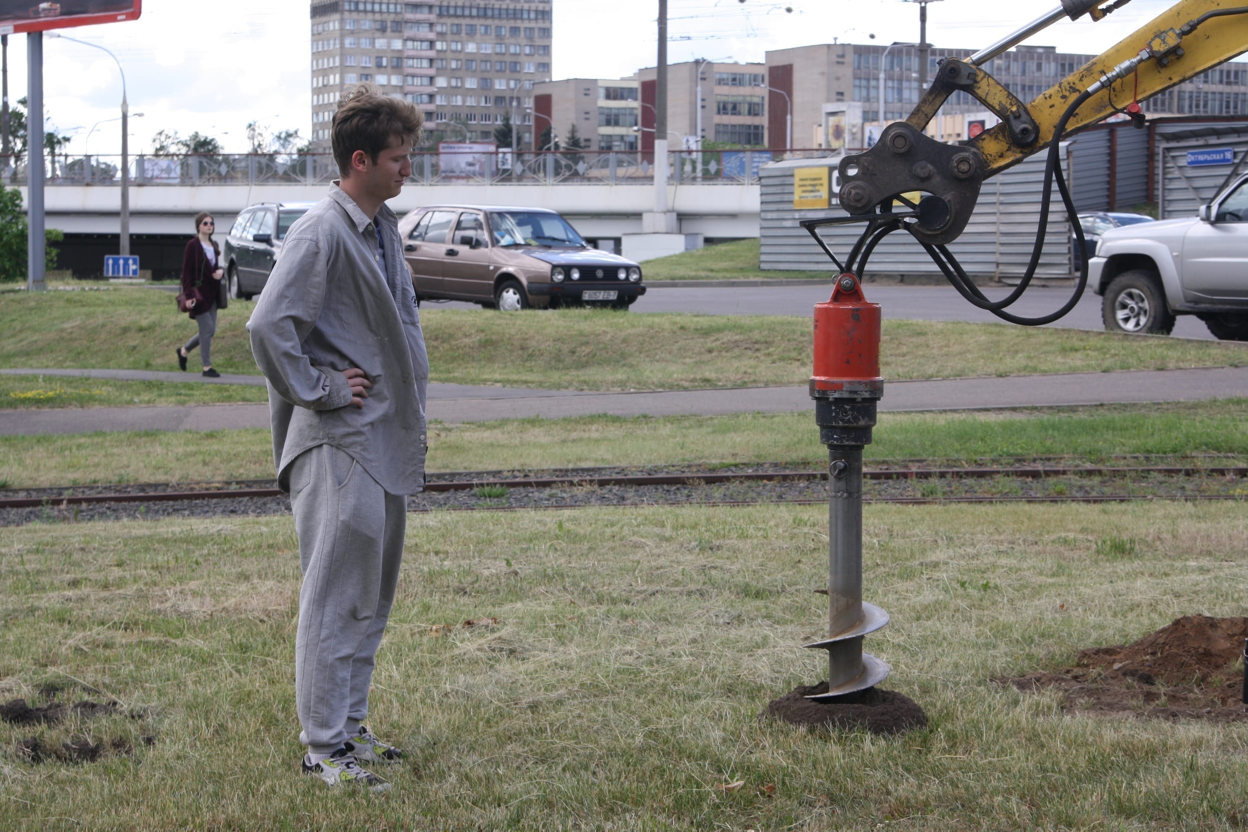 Ideal Public Space — construction process