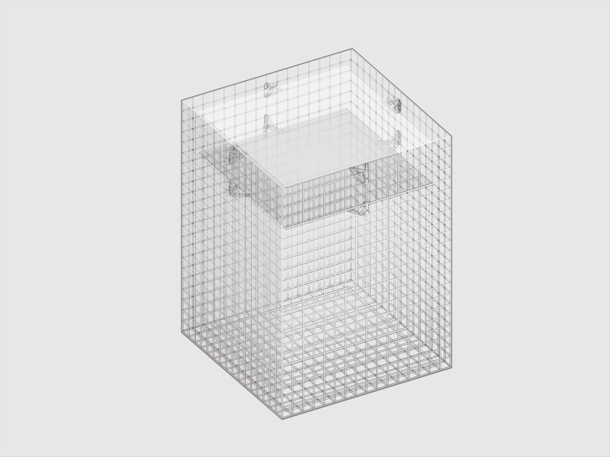 Vaults of Life — pedestal and box system diagram
