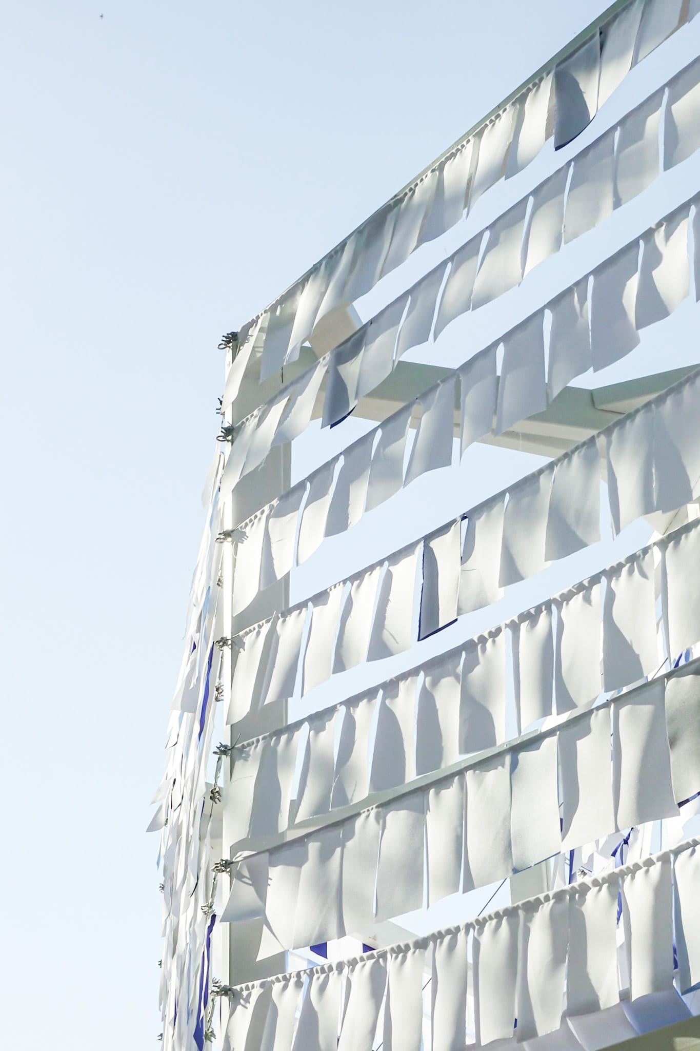 Air Rustle — fabric detail, vertical view