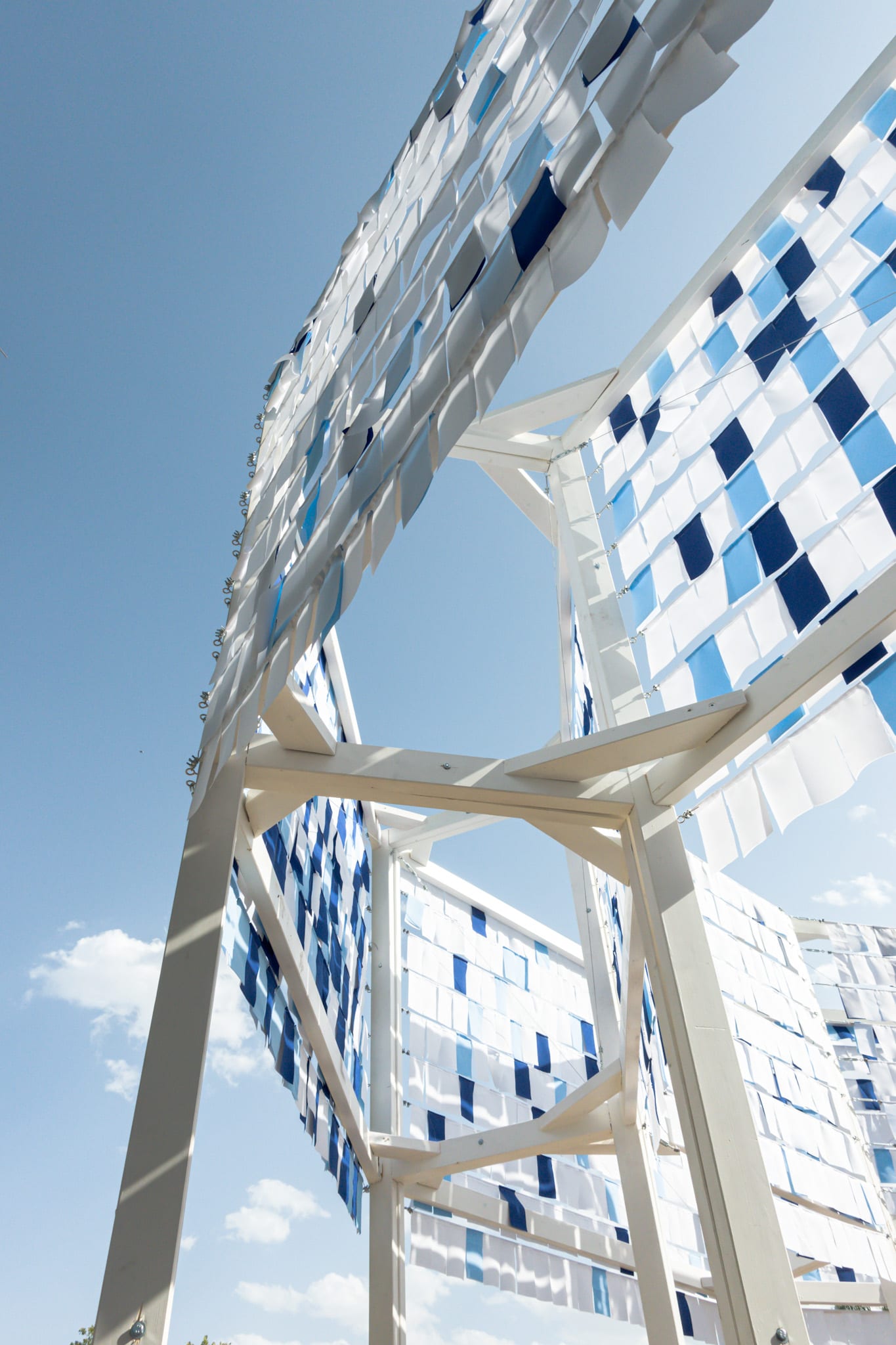 Air Rustle — pavilion skin movement