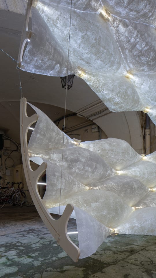 Washi Paper Pavilion