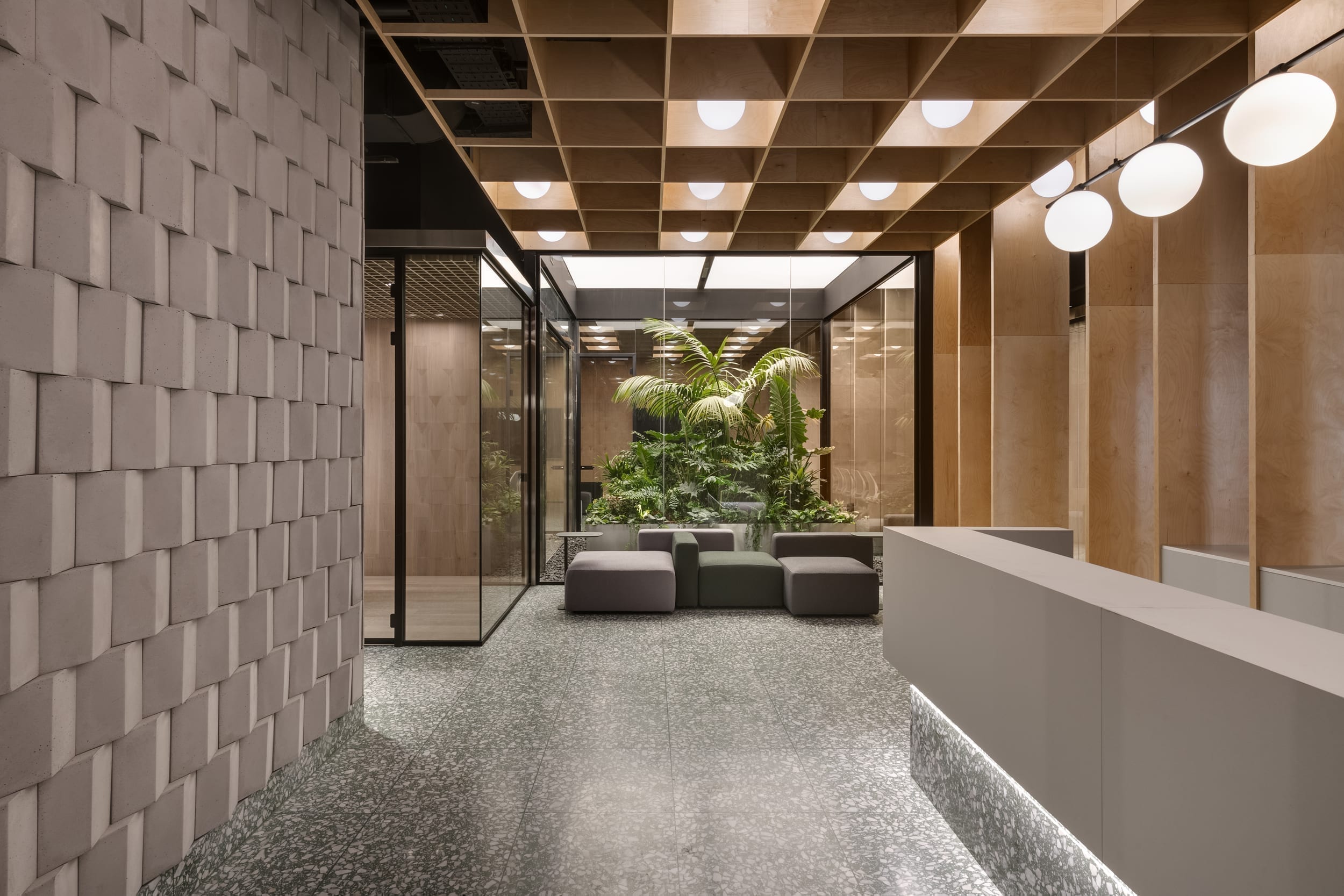 Tel Ad Office — concrete facade blocks